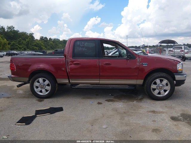 2003 Ford F-150 Lariat/xlt მანქანა იყიდება აუქციონზე, vin: 1FTRW07633KB39421, აუქციონის ნომერი: 45552879