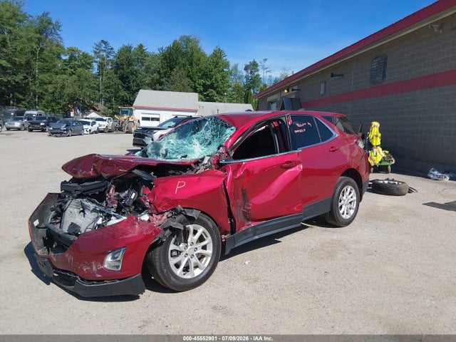 2018 Chevrolet Equinox Lt მანქანა იყიდება აუქციონზე, vin: 2GNAXSEV1J6272461, აუქციონის ნომერი: 45552901
