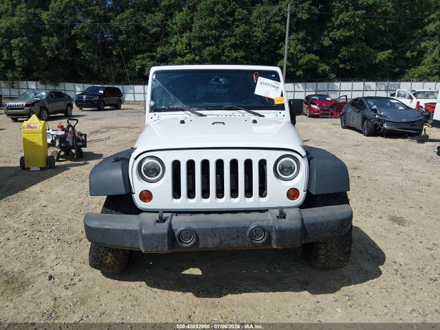 2013 Jeep Wrangler Unlimited Sport მანქანა იყიდება აუქციონზე, vin: 1C4HJWDG3DL542773, აუქციონის ნომერი: 45552968