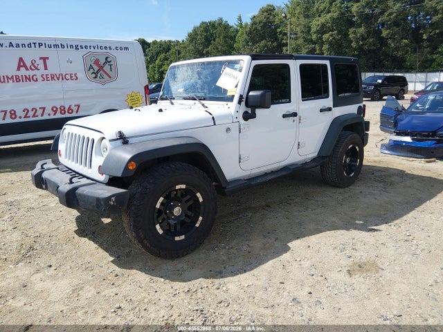 2013 Jeep Wrangler Unlimited Sport მანქანა იყიდება აუქციონზე, vin: 1C4HJWDG3DL542773, აუქციონის ნომერი: 45552968