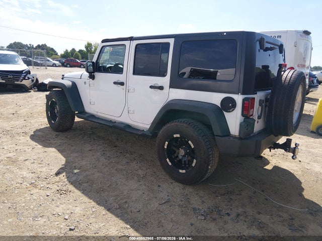 2013 Jeep Wrangler Unlimited Sport მანქანა იყიდება აუქციონზე, vin: 1C4HJWDG3DL542773, აუქციონის ნომერი: 45552968