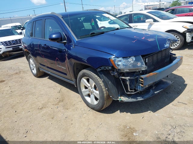 2017 Jeep Compass Latitude მანქანა იყიდება აუქციონზე, vin: 1C4NJDEB8HD163553, აუქციონის ნომერი: 45552983