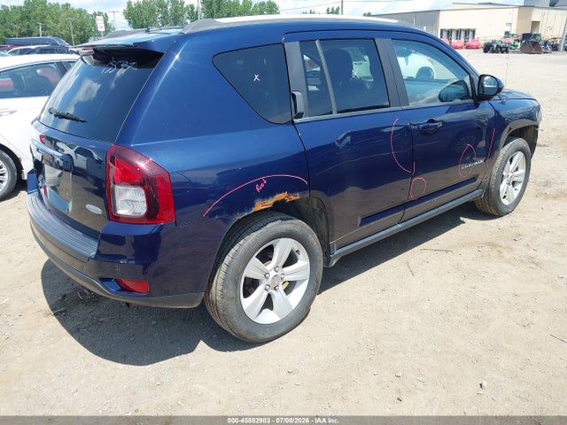 2017 Jeep Compass Latitude მანქანა იყიდება აუქციონზე, vin: 1C4NJDEB8HD163553, აუქციონის ნომერი: 45552983