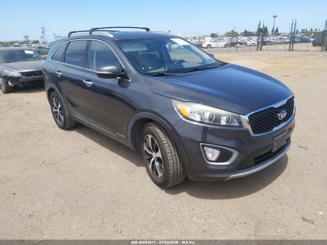45553011 :رقم المزاد ، 5XYPHDA5XGG032791 vin ، 2016 Kia Sorento 3.3l Ex مزاد بيع