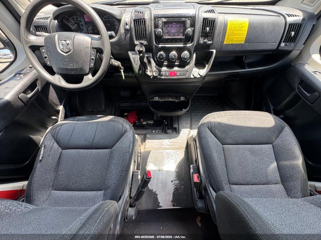 45553049 :رقم المزاد ، 3C6URVJG5LE124820 vin ، 2020 Ram Promaster 3500 Cargo Van High Roof 159 Wb Ext مزاد بيع