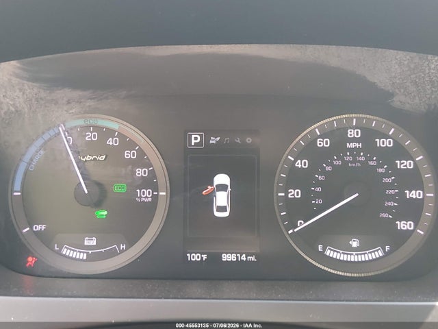 2016 Hyundai Sonata Hybrid Se მანქანა იყიდება აუქციონზე, vin: KMHE24L10GA029915, აუქციონის ნომერი: 45553135