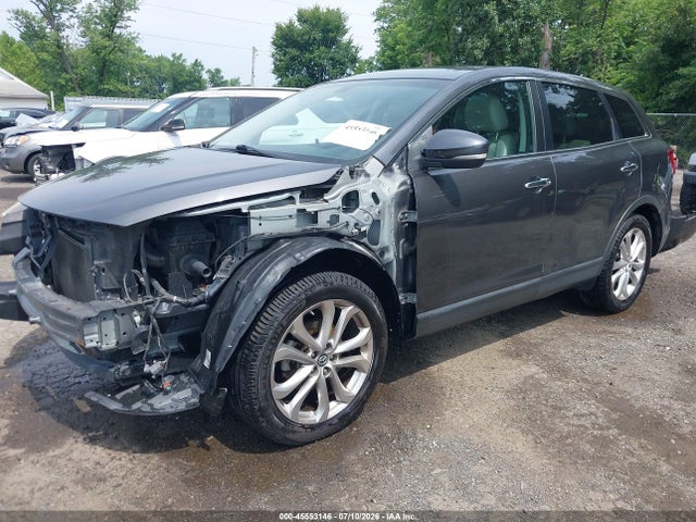 2013 Mazda Cx-9 Grand Touring მანქანა იყიდება აუქციონზე, vin: JM3TB2DA6D0402642, აუქციონის ნომერი: 45553146