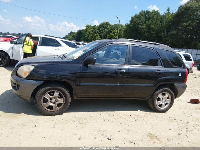2008 Kia Sportage Lx მანქანა იყიდება აუქციონზე, vin: KNDJF724587520824, აუქციონის ნომერი: 45553160