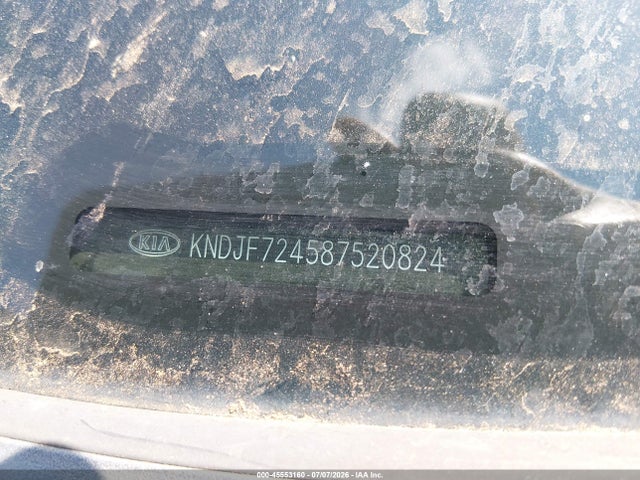 2008 Kia Sportage Lx მანქანა იყიდება აუქციონზე, vin: KNDJF724587520824, აუქციონის ნომერი: 45553160