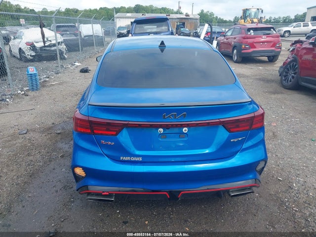 45553184 :رقم المزاد ، 3KPF44AC3NE424267 vin ، 2022 Kia Forte Gt مزاد بيع