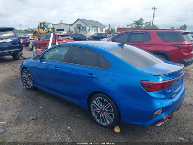 45553184 :رقم المزاد ، 3KPF44AC3NE424267 vin ، 2022 Kia Forte Gt مزاد بيع