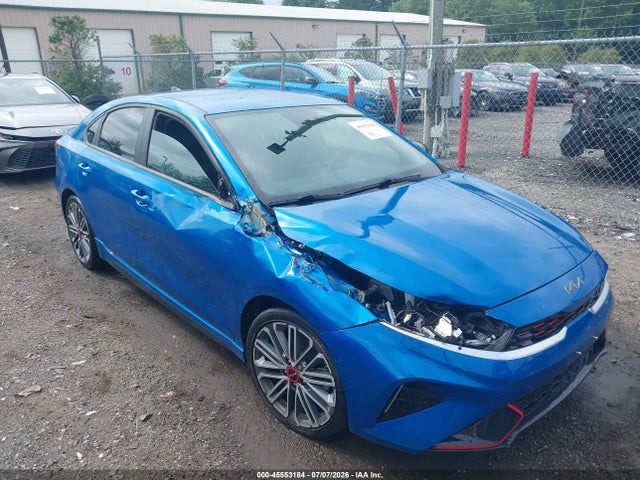 45553184 :رقم المزاد ، 3KPF44AC3NE424267 vin ، 2022 Kia Forte Gt مزاد بيع