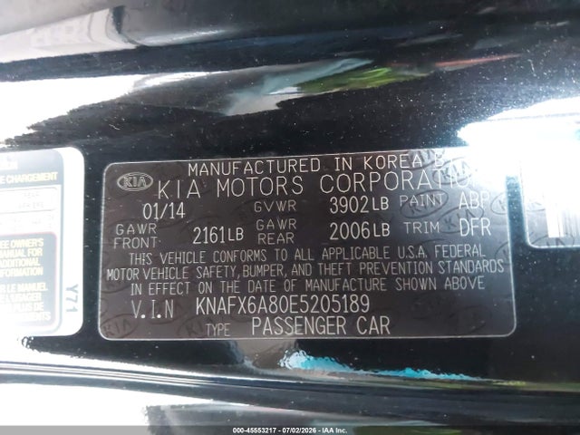 KIA Forte Koup Ex 2014 KNAFX6A80E5205189 Image 9