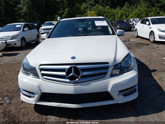 45553239 :رقم المزاد ، WDDGF4HB2CA626499 vin ، 2012 Mercedes-benz C 250 Luxury/sport مزاد بيع