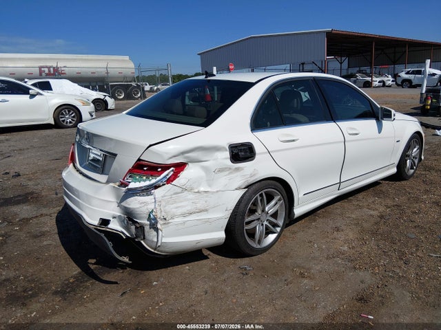 45553239 :رقم المزاد ، WDDGF4HB2CA626499 vin ، 2012 Mercedes-benz C 250 Luxury/sport مزاد بيع