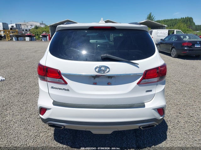 2017 Hyundai Santa Fe Se მანქანა იყიდება აუქციონზე, vin: KM8SMDHF2HU192616, აუქციონის ნომერი: 45553243