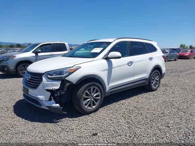 2017 Hyundai Santa Fe Se მანქანა იყიდება აუქციონზე, vin: KM8SMDHF2HU192616, აუქციონის ნომერი: 45553243