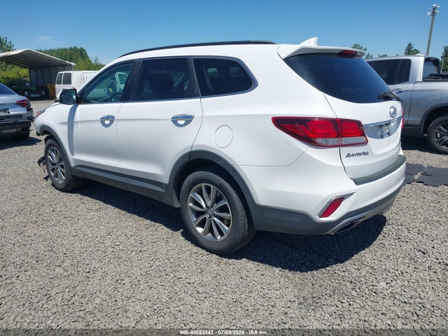 2017 Hyundai Santa Fe Se მანქანა იყიდება აუქციონზე, vin: KM8SMDHF2HU192616, აუქციონის ნომერი: 45553243