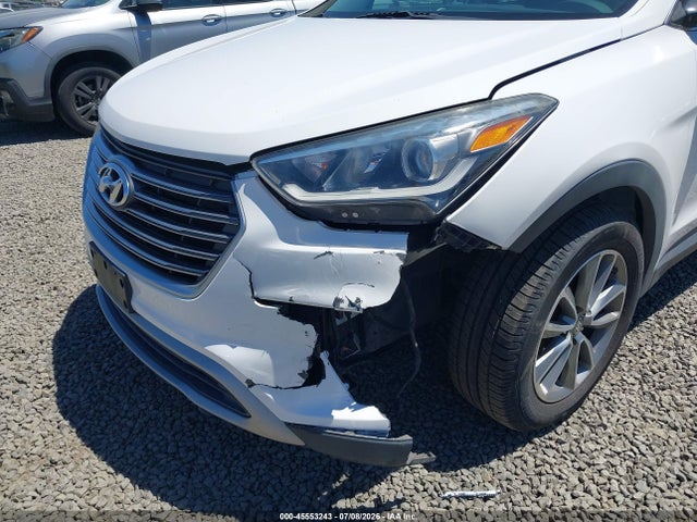 2017 Hyundai Santa Fe Se მანქანა იყიდება აუქციონზე, vin: KM8SMDHF2HU192616, აუქციონის ნომერი: 45553243