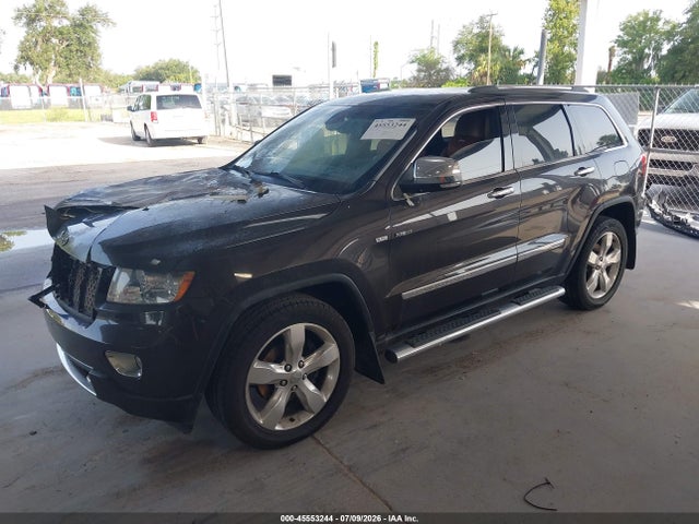 2012 Jeep Grand Cherokee Overland მანქანა იყიდება აუქციონზე, vin: 1C4RJECT0CC235055, აუქციონის ნომერი: 45553244