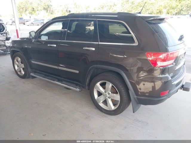 2012 Jeep Grand Cherokee Overland მანქანა იყიდება აუქციონზე, vin: 1C4RJECT0CC235055, აუქციონის ნომერი: 45553244