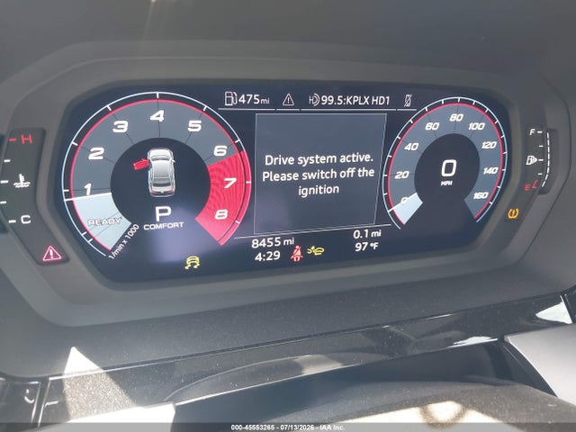 Продаж на аукціоні авто 2025 Audi A3 Premium Plus 40 Tfsi Quattro S Tronic, vin: WAUHUDGY5SA058190, номер лоту: 45553265