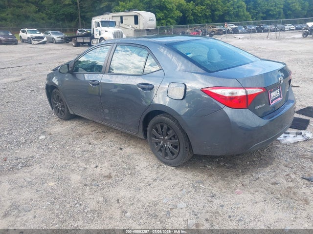 2T1BURHE9GC615292 Toyota COROLLA LE