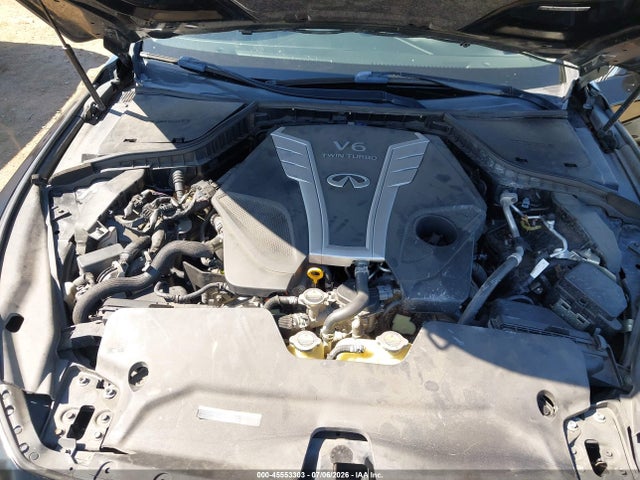 45553303 :رقم المزاد ، JN1EV7AP6JM355909 vin ، 2018 Infiniti Q50 3.0t Luxe مزاد بيع