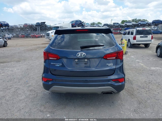 2018 Hyundai Santa Fe Sport 2.4l მანქანა იყიდება აუქციონზე, vin: 5NMZUDLB1JH056773, აუქციონის ნომერი: 45553311