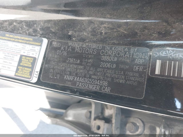 KIA FORTE LX 2016 KNAFX4A63G5594898 Image 9