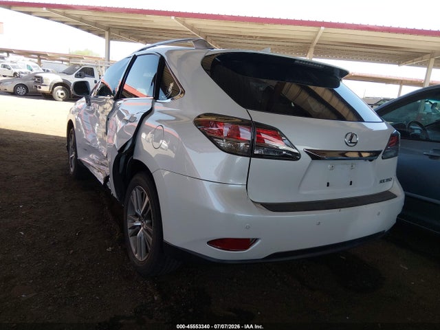 45553340 :رقم المزاد ، 2T2BK1BA1FC267365 vin ، 2015 Lexus Rx 350 مزاد بيع