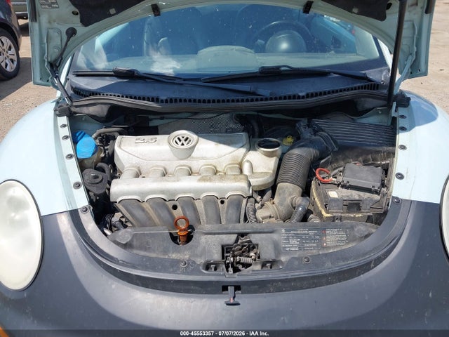2010 Volkswagen New Beetle 2.5l Final Edition მანქანა იყიდება აუქციონზე, vin: 3VWRW3AG5AM023627, აუქციონის ნომერი: 45553357