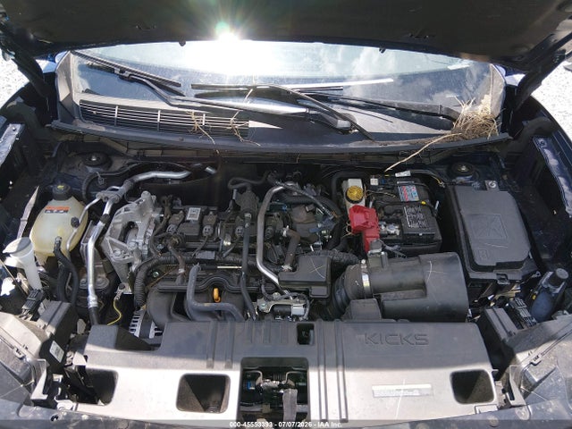 45553393 :رقم المزاد ، 3N8AP6BA2SL372829 vin ، 2025 Nissan Kicks S Fwd مزاد بيع