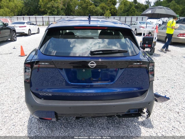 45553393 :رقم المزاد ، 3N8AP6BA2SL372829 vin ، 2025 Nissan Kicks S Fwd مزاد بيع
