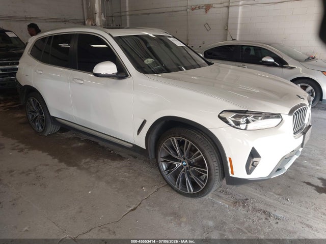 Продаж на аукціоні авто 2022 Bmw X3 Xdrive30i, vin: 5UX53DP09N9K26453, номер лоту: 45553414