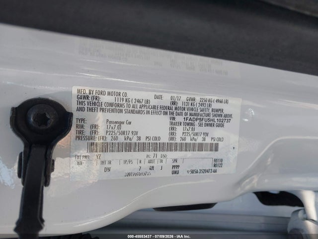 Ford C-max Energi Titanium 2017 1FADP5FU5HL102737 Image 9