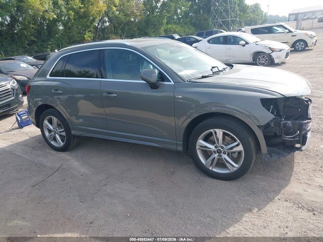 Продажа на аукционе авто 2022 Audi Q3 Premium 45 Tfsi S Line Quattro Tiptronic, vin: WA1DECF35N1138912, номер лота: 45553447