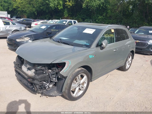 Продажа на аукционе авто 2022 Audi Q3 Premium 45 Tfsi S Line Quattro Tiptronic, vin: WA1DECF35N1138912, номер лота: 45553447