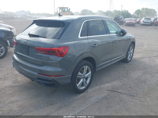 Продажа на аукционе авто 2022 Audi Q3 Premium 45 Tfsi S Line Quattro Tiptronic, vin: WA1DECF35N1138912, номер лота: 45553447