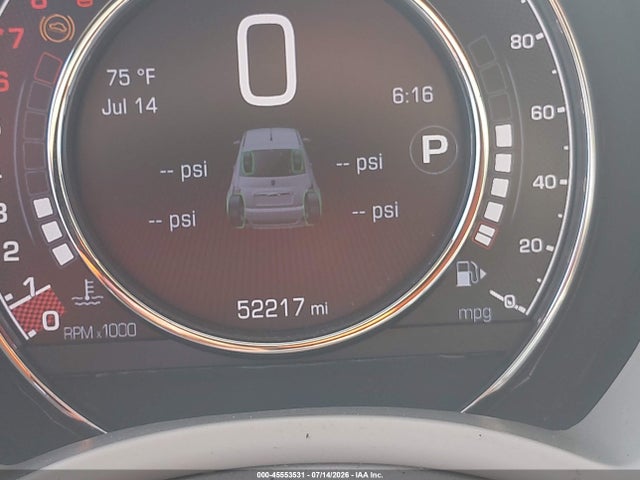 Aukcja sprzedaży 2016 Fiat 500 Sport, vin: 3C3CFFBR3GT122377, numer aukcji: 45553531