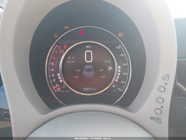 Aukcja sprzedaży 2016 Fiat 500 Sport, vin: 3C3CFFBR3GT122377, numer aukcji: 45553531