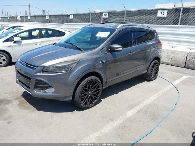 45553546 :رقم المزاد ، 1FMCU0J95EUB54794 vin ، 2014 Ford Escape Titanium مزاد بيع