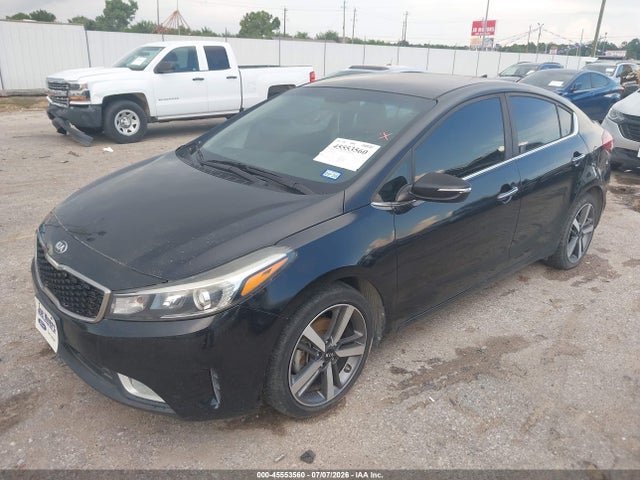 2017 Kia Forte Ex მანქანა იყიდება აუქციონზე, vin: 3KPFL4A86HE086897, აუქციონის ნომერი: 45553560