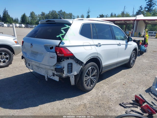 3VV2B7AX1JM072543 Volkswagen Tiguan 2.0t Se/2.0t Sel