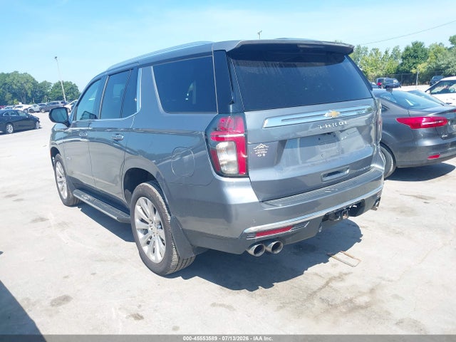 2021 Chevrolet Tahoe 4wd Premier მანქანა იყიდება აუქციონზე, vin: 1GNSKSKD9MR295221, აუქციონის ნომერი: 45553589