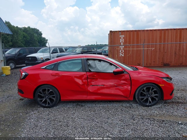 45553590 :رقم المزاد ، 2HGFC2F83KH605947 vin ، 2019 Honda Civic Sport مزاد بيع