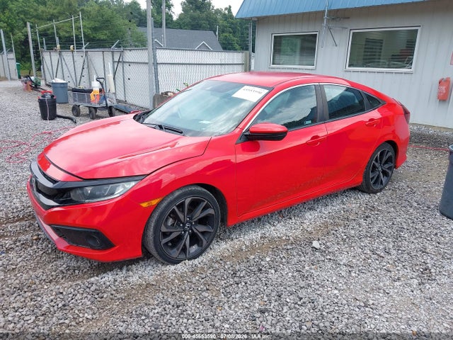 45553590 :رقم المزاد ، 2HGFC2F83KH605947 vin ، 2019 Honda Civic Sport مزاد بيع