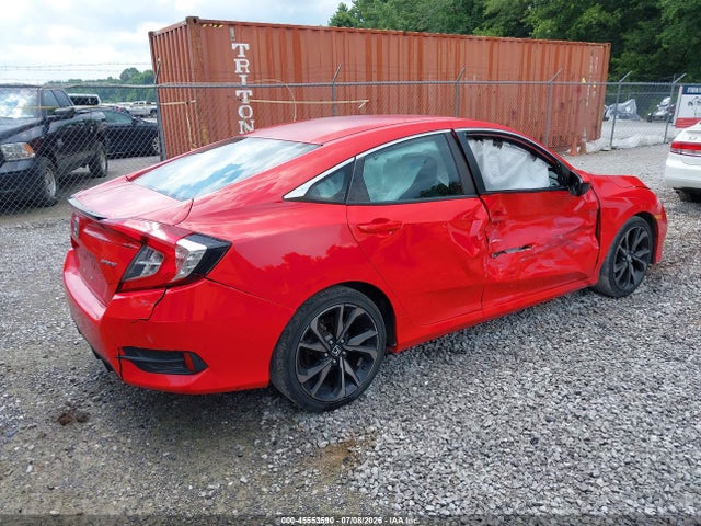 45553590 :رقم المزاد ، 2HGFC2F83KH605947 vin ، 2019 Honda Civic Sport مزاد بيع
