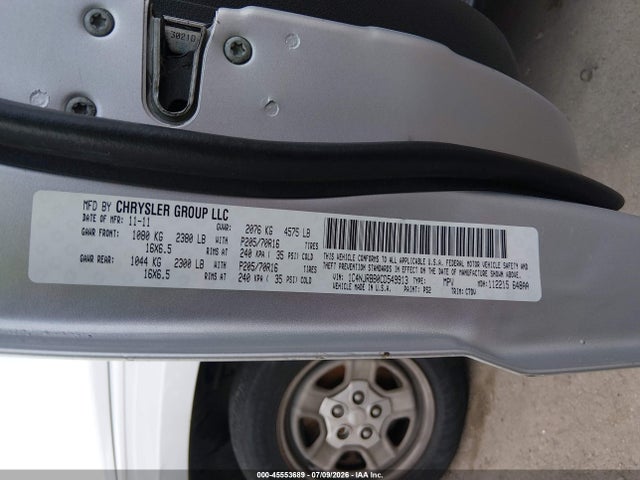 Продажа на аукционе авто 2012 Jeep Patriot Sport, vin: 1C4NJRBB0CD549913, номер лота: 45553689