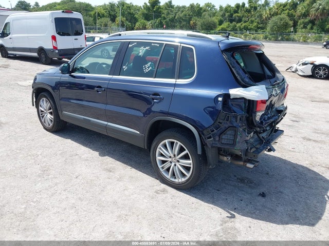 Продажа на аукционе авто 2016 Volkswagen Tiguan Se, vin: WVGAV7AX0GW545046, номер лота: 45553691